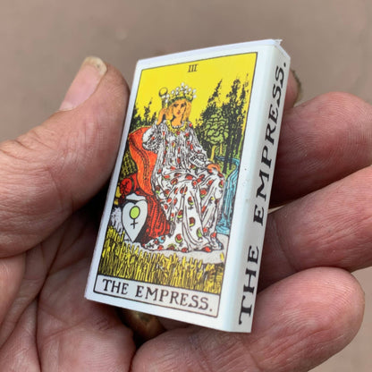 The Empress Tarot Matchbox – Major Arcana Matches, Feminine Mystical Décor, Tarot Reader Gift