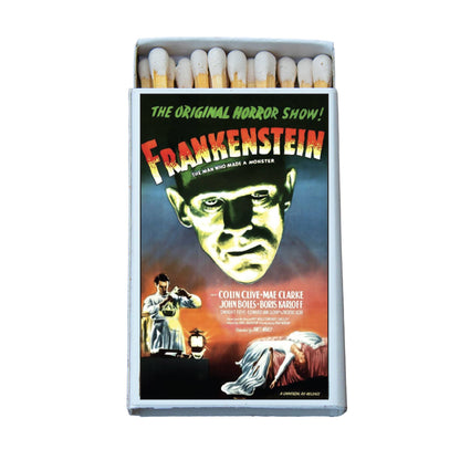 Vintage Monster Movie Poster Matchbook, Horror Film Memorabilia, Retro Collectible, Home Decor for Candles