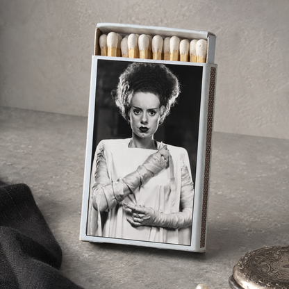 Classic Monster Film Matchbook, Vintage Movie Still Collectible, Retro Horror Decor, Candle Lover Gift