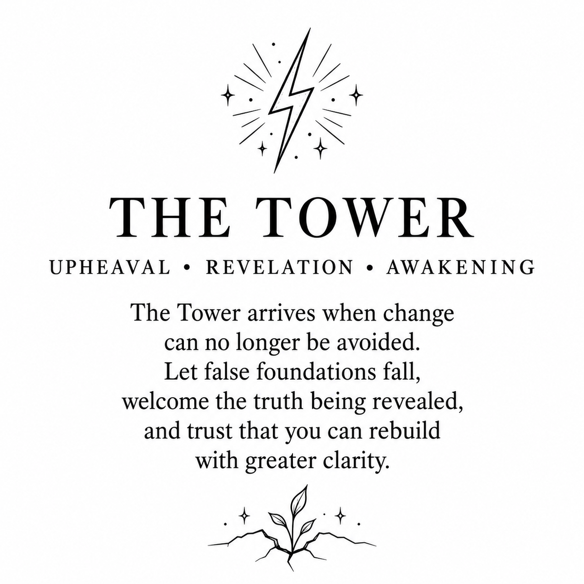 The Tower Tarot Matchbox – Major Arcana Matches, Mystical Candle Accessory, Witchy Gift