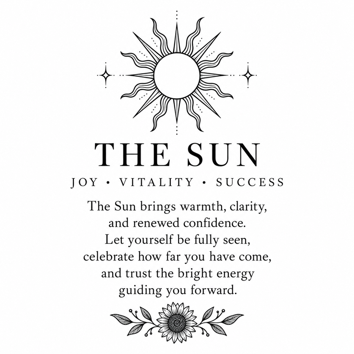 The Sun Tarot Matchbox – Major Arcana Matches, Celestial Home Décor, Positive Tarot Gift