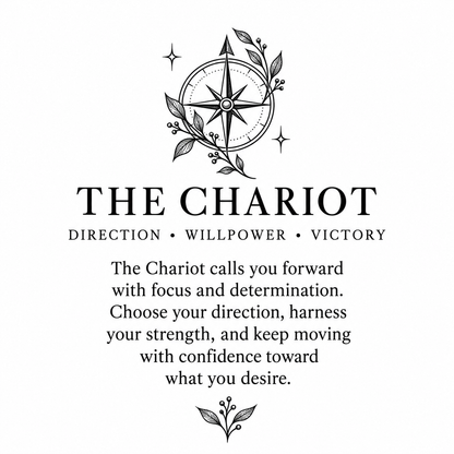 The Chariot Tarot Matchbox – Major Arcana Matches, Celestial Candle Accessory, Tarot Gift