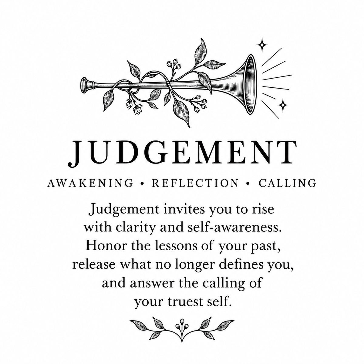 Judgement Tarot Matchbox – Major Arcana Matches, Mystical Home Décor, Spiritual Gift