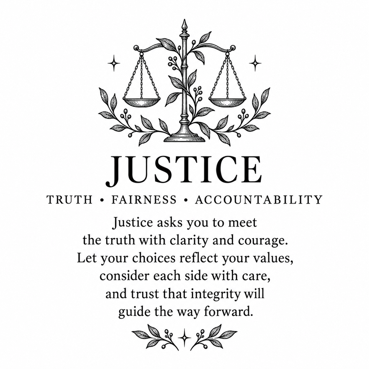 Justice Tarot Matchbox – Major Arcana Matches, Mystical Candle Accessory, Tarot Reader Gift