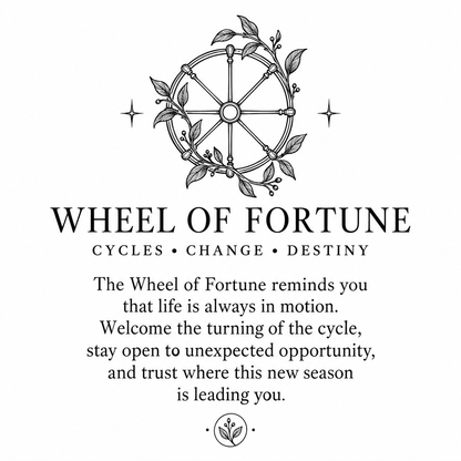 Wheel of Fortune Tarot Matchbox – Major Arcana Matches, Mystical Décor, Tarot Reader Gift