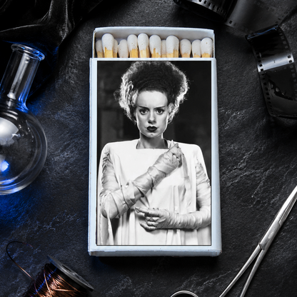 Classic Monster Film Matchbook, Vintage Movie Still Collectible, Retro Horror Decor, Candle Lover Gift