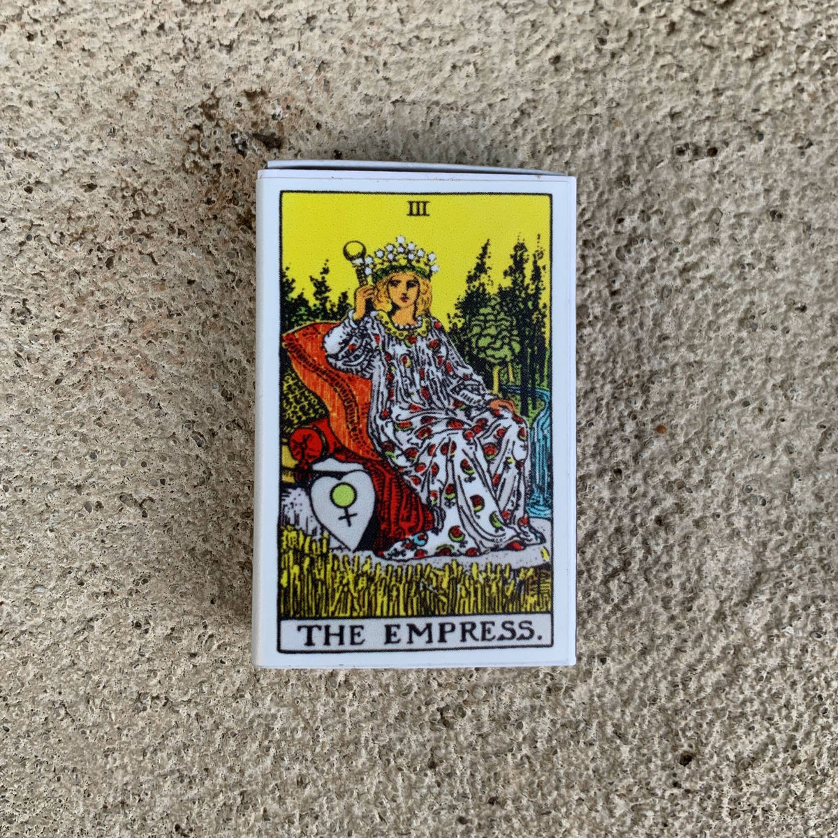 The Empress Tarot Matchbox – Major Arcana Matches, Feminine Mystical Décor, Tarot Reader Gift